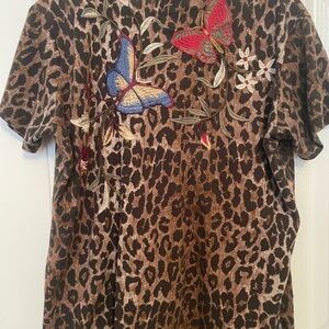 Leopard Print Johnny Was